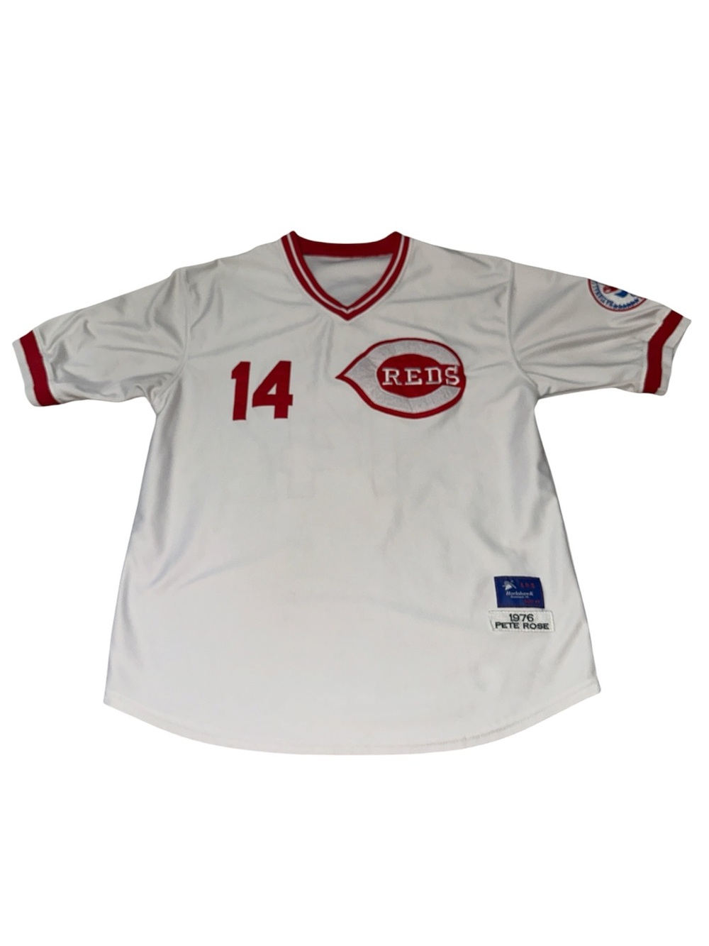 Cincinnati Reds Pete Rose National League Centennial Jersey #44
